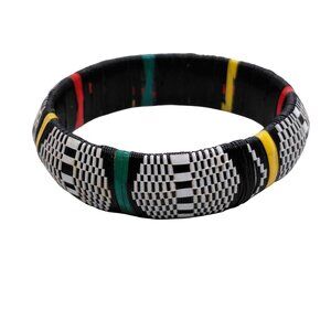 Vintage African Traditional Bracelet Handcrafted Arts Crafts telephone wire